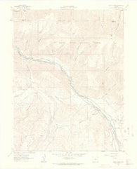 Woody Creek Colorado Historical topographic map, 1:24000 scale, 7.5 X 7.5 Minute, Year 1961