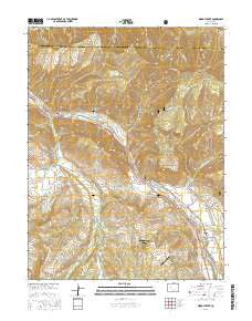 Woody Creek Colorado Current topographic map, 1:24000 scale, 7.5 X 7.5 Minute, Year 2016