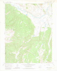 Workman Creek Colorado Historical topographic map, 1:24000 scale, 7.5 X 7.5 Minute, Year 1964