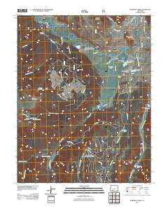 Workman Creek Colorado Historical topographic map, 1:24000 scale, 7.5 X 7.5 Minute, Year 2011