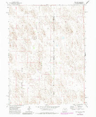 Wray NE Colorado Historical topographic map, 1:24000 scale, 7.5 X 7.5 Minute, Year 1971