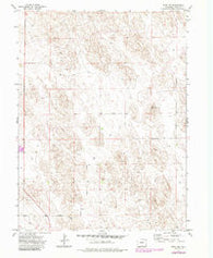 Wray NW Colorado Historical topographic map, 1:24000 scale, 7.5 X 7.5 Minute, Year 1971