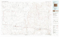 Wray Colorado Historical topographic map, 1:100000 scale, 30 X 60 Minute, Year 1981