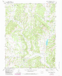 Wrights Reservoir Colorado Historical topographic map, 1:24000 scale, 7.5 X 7.5 Minute, Year 1983