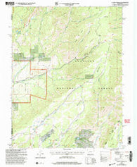 X Lazy F Ranch Colorado Historical topographic map, 1:24000 scale, 7.5 X 7.5 Minute, Year 2001