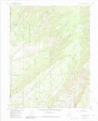 X Lazy F Ranch Colorado Historical topographic map, 1:24000 scale, 7.5 X 7.5 Minute, Year 1957