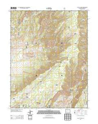 X Lazy F Ranch Colorado Historical topographic map, 1:24000 scale, 7.5 X 7.5 Minute, Year 2013
