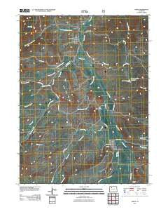 Yampa Colorado Historical topographic map, 1:24000 scale, 7.5 X 7.5 Minute, Year 2011