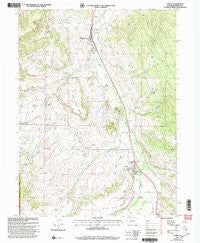 Yampa Colorado Historical topographic map, 1:24000 scale, 7.5 X 7.5 Minute, Year 2000