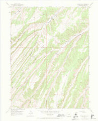 Yankee Gulch Colorado Historical topographic map, 1:24000 scale, 7.5 X 7.5 Minute, Year 1952
