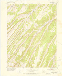 Yankee Gulch Colorado Historical topographic map, 1:24000 scale, 7.5 X 7.5 Minute, Year 1952