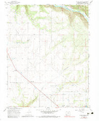 Yellow Jacket Colorado Historical topographic map, 1:24000 scale, 7.5 X 7.5 Minute, Year 1965
