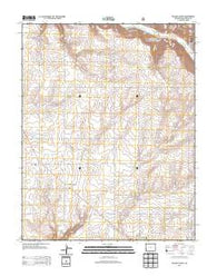 Yellow Jacket Colorado Historical topographic map, 1:24000 scale, 7.5 X 7.5 Minute, Year 2013