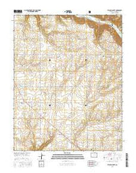 Yellow Jacket Colorado Current topographic map, 1:24000 scale, 7.5 X 7.5 Minute, Year 2016