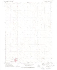 Yuma North Colorado Historical topographic map, 1:24000 scale, 7.5 X 7.5 Minute, Year 1972