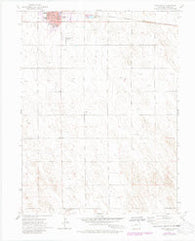 Yuma South Colorado Historical topographic map, 1:24000 scale, 7.5 X 7.5 Minute, Year 1972