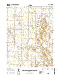 Yuma NE Colorado Current topographic map, 1:24000 scale, 7.5 X 7.5 Minute, Year 2016