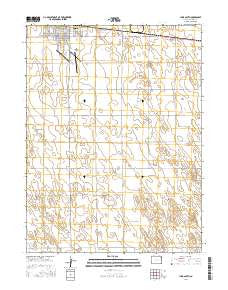 Yuma South Colorado Current topographic map, 1:24000 scale, 7.5 X 7.5 Minute, Year 2016