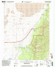 Zapata Ranch Colorado Historical topographic map, 1:24000 scale, 7.5 X 7.5 Minute, Year 2001