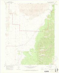 Zapata Ranch Colorado Historical topographic map, 1:24000 scale, 7.5 X 7.5 Minute, Year 1965