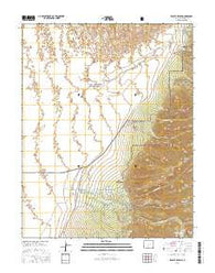 Zapata Ranch Colorado Current topographic map, 1:24000 scale, 7.5 X 7.5 Minute, Year 2016