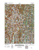 Ansonia Connecticut Historical topographic map, 1:24000 scale, 7.5 X 7.5 Minute, Year 2012