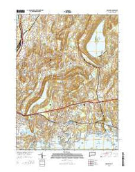Branford Connecticut Current topographic map, 1:24000 scale, 7.5 X 7.5 Minute, Year 2015