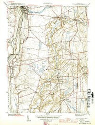 Broad Brook Connecticut Historical topographic map, 1:31680 scale, 7.5 X 7.5 Minute, Year 1944