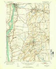 Broad Brook Connecticut Historical topographic map, 1:31680 scale, 7.5 X 7.5 Minute, Year 1953