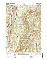 Broad Brook Connecticut Current topographic map, 1:24000 scale, 7.5 X 7.5 Minute, Year 2015