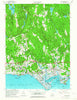 Clinton Connecticut Historical topographic map, 1:24000 scale, 7.5 X 7.5 Minute, Year 1961