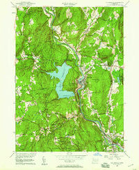 Collinsville Connecticut Historical topographic map, 1:24000 scale, 7.5 X 7.5 Minute, Year 1956