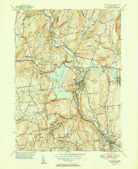 Collinsville Connecticut Historical topographic map, 1:31680 scale, 7.5 X 7.5 Minute, Year 1951