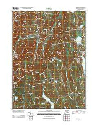 Cornwall Connecticut Historical topographic map, 1:24000 scale, 7.5 X 7.5 Minute, Year 2012