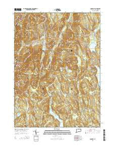 Cornwall Connecticut Current topographic map, 1:24000 scale, 7.5 X 7.5 Minute, Year 2015