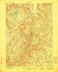 Cornwall Connecticut Historical topographic map, 1:62500 scale, 15 X 15 Minute, Year 1903