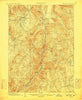 Cornwall Connecticut Historical topographic map, 1:62500 scale, 15 X 15 Minute, Year 1903
