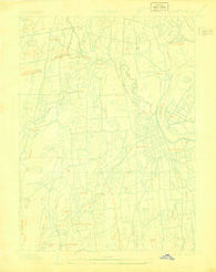 Cromwell Connecticut Historical topographic map, 1:24000 scale, 7.5 X 7.5 Minute, Year 1928