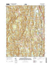 Danielson Connecticut Current topographic map, 1:24000 scale, 7.5 X 7.5 Minute, Year 2015