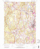 Danielson Connecticut Historical topographic map, 1:24000 scale, 7.5 X 7.5 Minute, Year 1955
