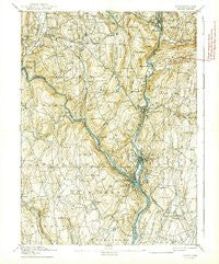 Derby Connecticut Historical topographic map, 1:62500 scale, 15 X 15 Minute, Year 1893