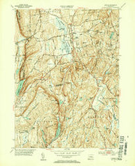 Durham Connecticut Historical topographic map, 1:31680 scale, 7.5 X 7.5 Minute, Year 1953