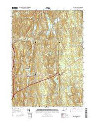 East Killingly Connecticut Current topographic map, 1:24000 scale, 7.5 X 7.5 Minute, Year 2015