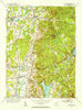 Ellington Connecticut Historical topographic map, 1:31680 scale, 7.5 X 7.5 Minute, Year 1953