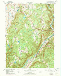 Ellsworth Connecticut Historical topographic map, 1:24000 scale, 7.5 X 7.5 Minute, Year 1956