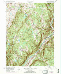 Ellsworth Connecticut Historical topographic map, 1:24000 scale, 7.5 X 7.5 Minute, Year 1956