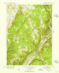 Ellsworth Connecticut Historical topographic map, 1:31680 scale, 7.5 X 7.5 Minute, Year 1950