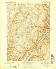 Ellsworth Connecticut Historical topographic map, 1:31680 scale, 7.5 X 7.5 Minute, Year 1950