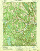 Fitchville Connecticut Historical topographic map, 1:31680 scale, 7.5 X 7.5 Minute, Year 1943