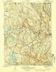 Fitchville Connecticut Historical topographic map, 1:31680 scale, 7.5 X 7.5 Minute, Year 1943